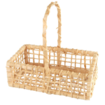 Porta 2 Violeta de Palha com alça